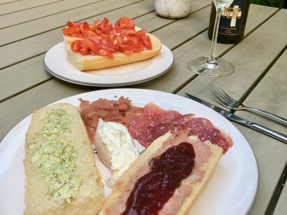 Abendessen aus dem Revier und&nbsp;Garten