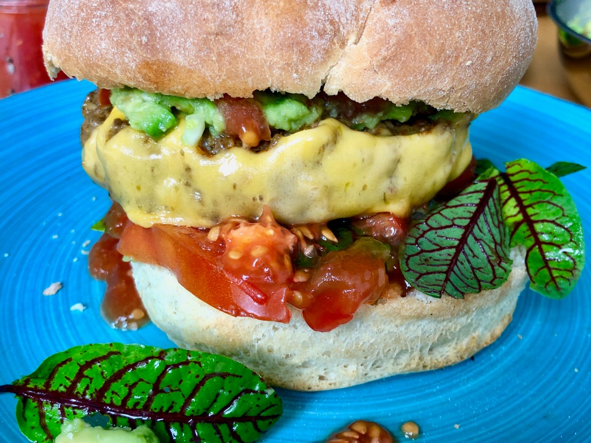 Burger individuell zusammengestellt