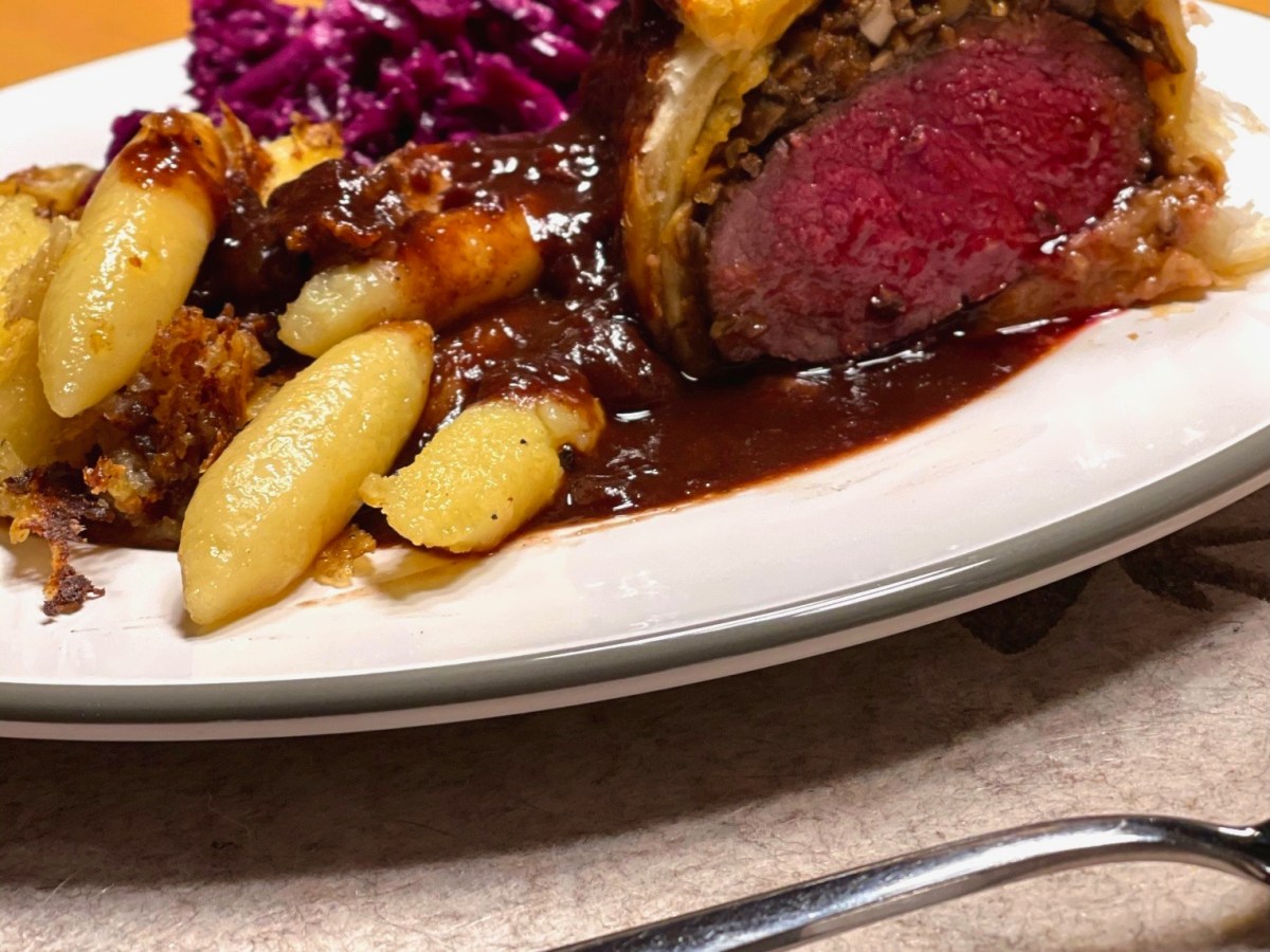 Rehfilet Wellington – geht nicht nur zu&nbsp;Feiertagen