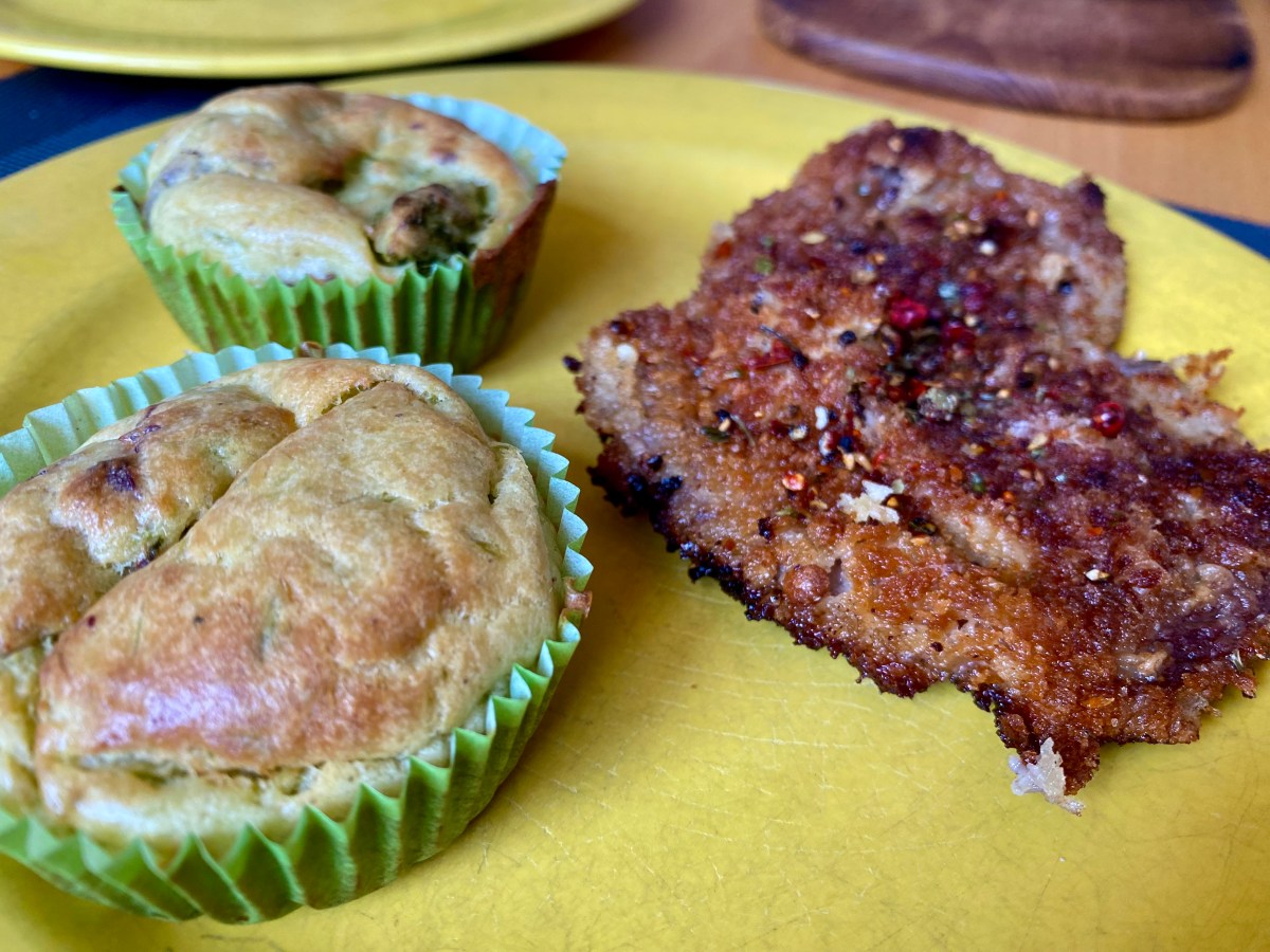 Spargeltörtchen mit Rehschnitzel