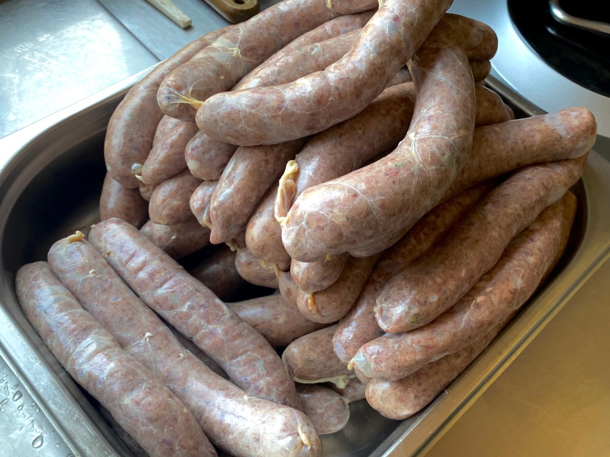 Wildbratwurst Thüringer Art